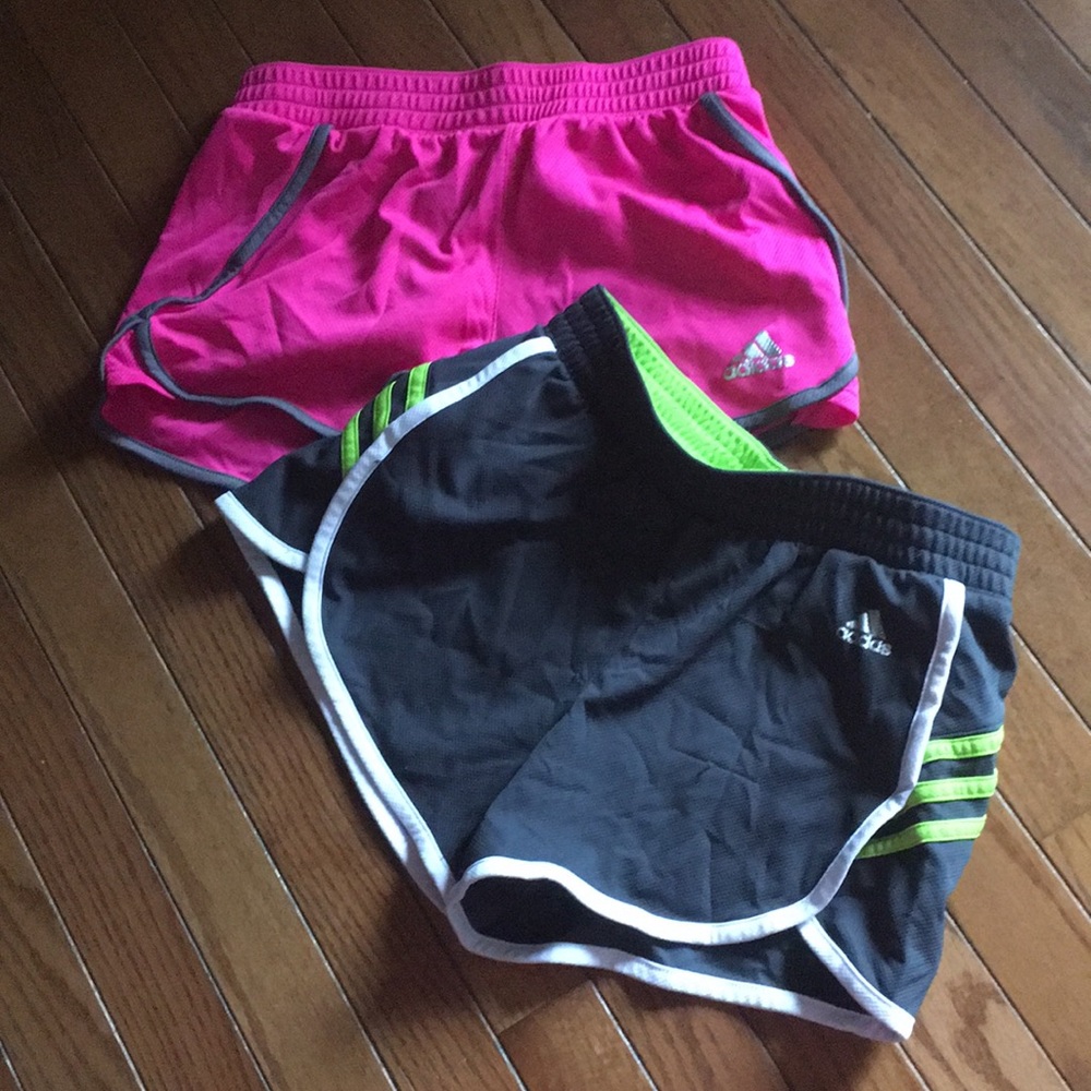Big Girl Adidas Jogger Shorts.